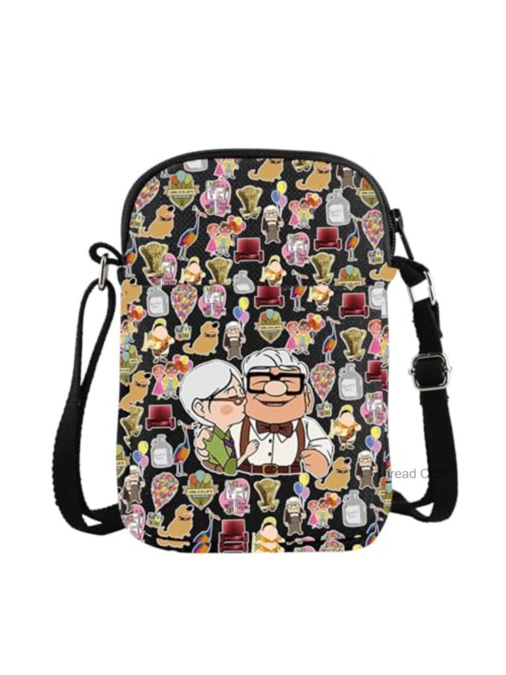 Canvas Crossbody Bag Adjustable Strap Movie Inspired